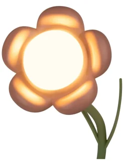 Lampa stołowa LED w kolorze jasnoróżowym - wys. 30 x Ø 9 cm