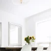 Lampa sufitowa "Aspendos" w kolorze złoto-białym - wys. 16 x Ø 56 cm