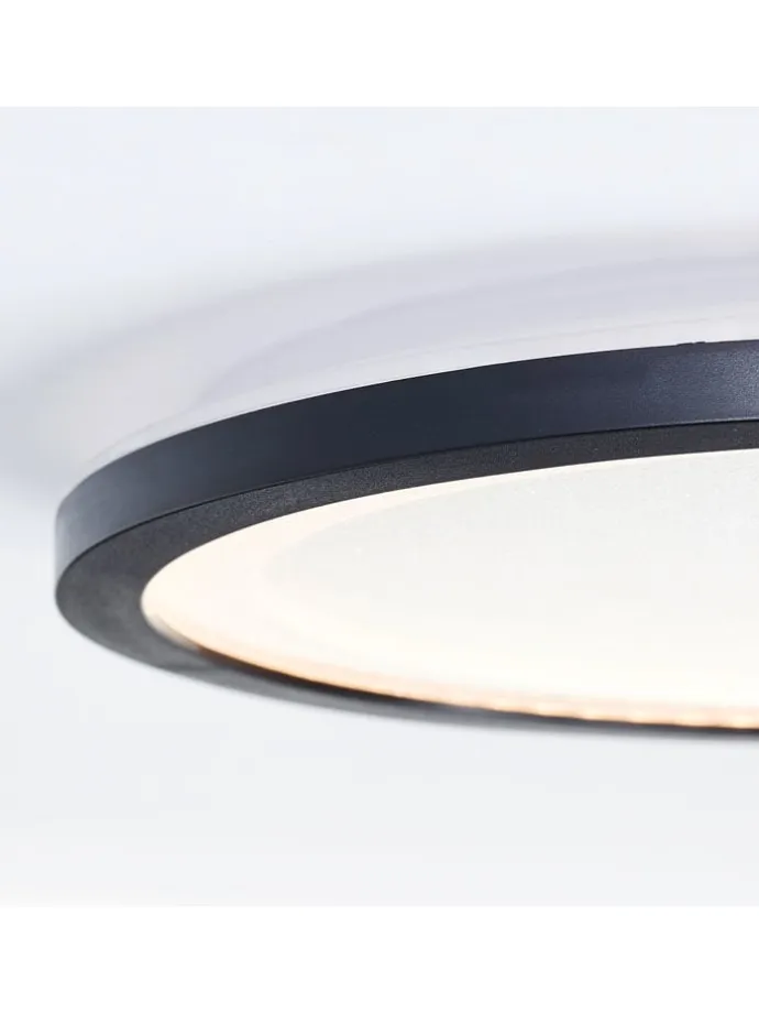 Lampa sufitowa LED "Mosako" w kolorze czarnym - KEE C (A do G)