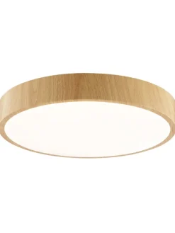 Lampa sufitowa LED "Teranon" w kolorze beżowo-białym - KEE F (A do G)