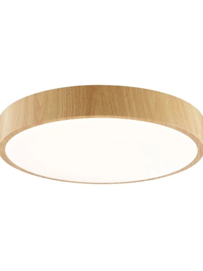 Lampa sufitowa LED "Teranon" w kolorze beżowo-białym - KEE F (A do G)