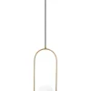 Lampa wisząca "Mudonı" w kolorze złotym - wys. 146 x Ø 20 cm