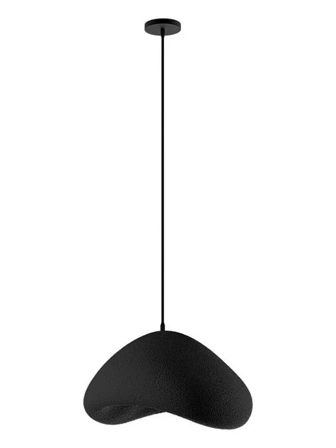 Lampa wisząca w kolorze czarnym - Ø 30 cm