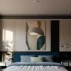 Lampa wisząca w kolorze szarym - Ø 50 cm