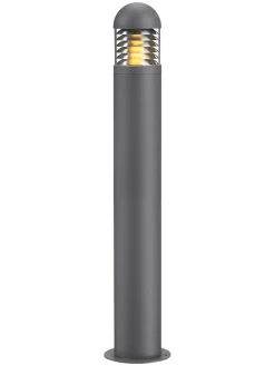 Lampa zewnętrzna "Kurt" w kolorze szarym - wys. 100 x Ø 12 cm