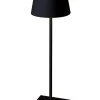 Lampa zewnętrzna LED "Kelly" w kolorze czarnym - wys. 38 x Ø 10 cm