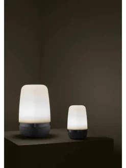 Lampa zewnętrzna LED "Spirit" w kolorze szarym - wys. 24 cm