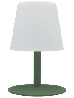Lampa zewnętrzna LED "Standy" w kolorze oliwkowym - wys. 26 cm
