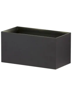 Lampa zewnętrzna LED "Wallo" w kolorze czarnym - 20 x 10 x 10 cm