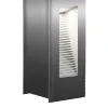 Lampa zewnętrzna LED w kolorze srebrnym - KEE A - 6,6 x 17,1 cm