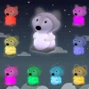 Lampka nocna z funkcją zmiany kolorów - wys. 16,5 cm - 12 m+