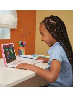 Laptop edukacyjny "Genio" w kolorze różowym - 5+