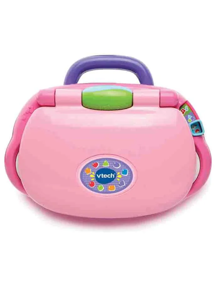 Laptop w kolorze różowym do zabawy - 12 m+