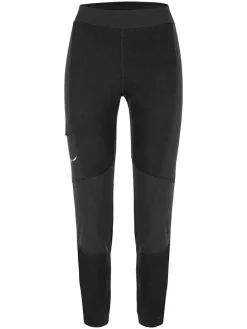 Legginsy funkcyjne "Alpine Hemp" w kolorze czarnym