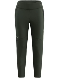 Legginsy trekkingowe "Puez Hemp" w kolorze khaki