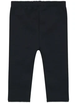 Legginsy w kolorze granatowym