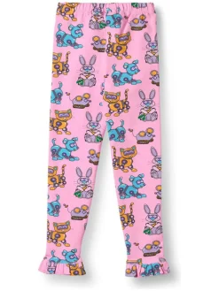 Legginsy w kolorze jasnoróżowym