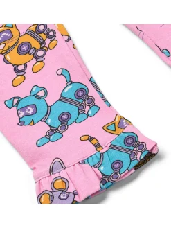 Legginsy w kolorze jasnoróżowym