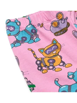 Legginsy w kolorze jasnoróżowym