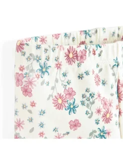 Legginsy w kolorze kremowym