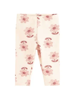 Legginsy w kolorze kremowym