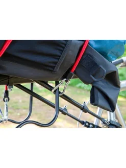 Linki napinające (2 szt.) w kolorze czerwonym - dł. 60 cm