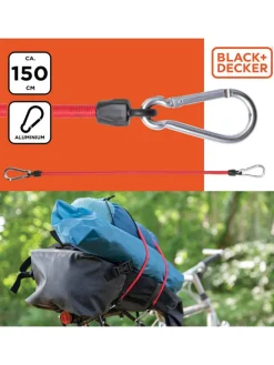 Linki napinające (2 szt.) w kolorze czerwonym - dł. 60 cm