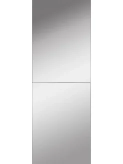 Listwy lustrzane (2 szt.) w kolorze srebrnym - 40 x 120 cm