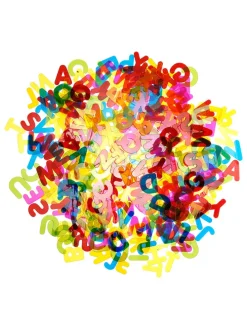 Literki (150 szt.) - 3+
