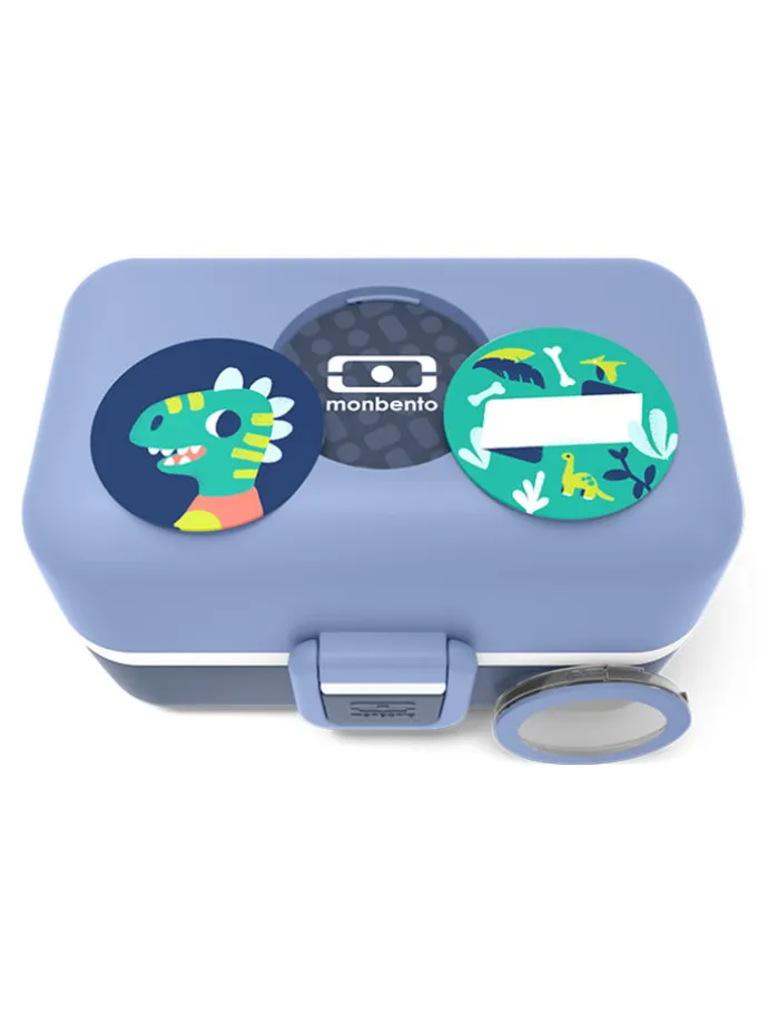 Lunch box "Tresor" w kolorze niebieskim - 800 ml