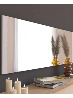 Lustro "Azus" w kolorze białym - 40 x 120 cm