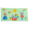 Magiczny ręcznik "Spring" w kolorze zielonym do rąk - 3+