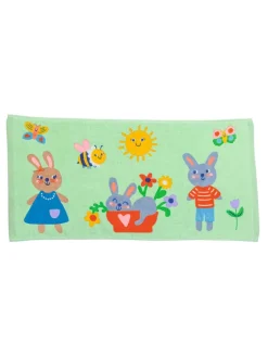 Magiczny ręcznik "Spring" w kolorze zielonym do rąk - 3+