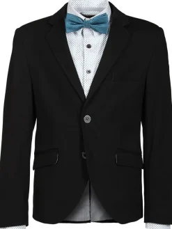 Marynarka - Slim fit - w kolorze czarnym