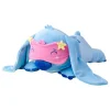 Maskotka "Disney Snuglets Wellbeing Stitch" w kolorze błękitnym - 0+