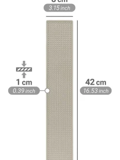 Mata ociekowa w kolorze beżowym - 42 x 8 cm