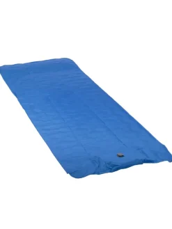 Materac kempingowy w kolorze niebieskim - 68 x 6 x 196 cm