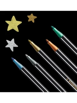 Mazaki (6 szt.) "STABILO Pen 68 metallic"