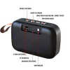 Mini głośnik Bluetooth w kolorze niebieskim - 11 x 8 x 4 cm