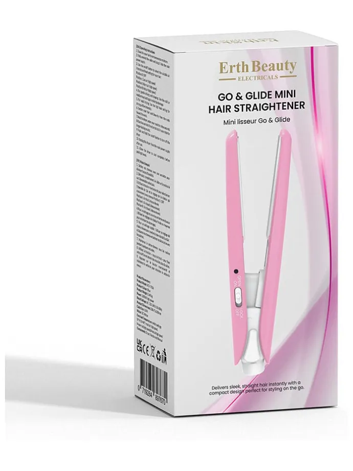 Mini prostownica "Straight Fix" w kolorze różowym