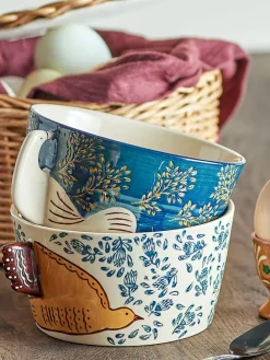 Miska "Hezha" w kolorze granatowym - Ø 13 cm