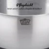 Miska "Primo" w kolorze srebrnym do mieszania - 1,6 l