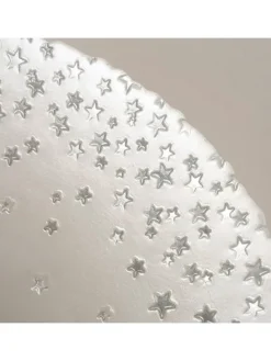 Miska "Staris" w kolorze srebrno-białym do serwowania - Ø 33 cm