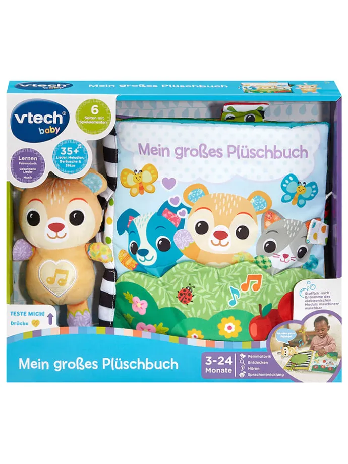 Moja wielka pluszowa książka - 3 m+