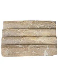 Mydelniczka "Vita" w kolorze białym - 12 x 2,5 x 9 cm