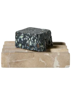 Mydelniczka "Vita" w kolorze białym - 12 x 2,5 x 9 cm