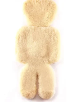 Nakładka w kolorze beżowym na fotelik - dł. 100 cm