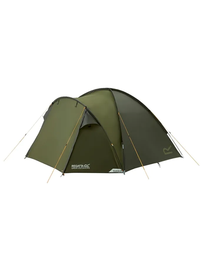 Namiot "Elkon" w kolorze khaki - 225 x 210 x 116 cm