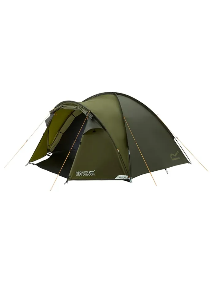 Namiot "Elkon" w kolorze khaki - 225 x 210 x 116 cm