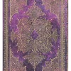 Notatnik "Bijou" w kolorze fioletowym - 13 x 18 cm